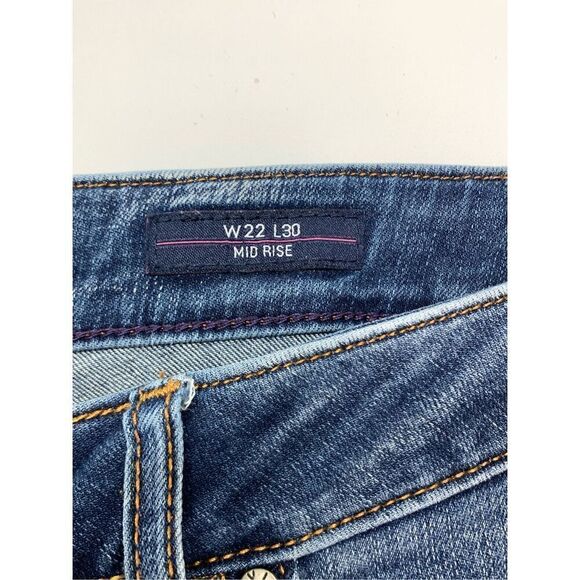 Vigoss Marley Straight mid rise denim Jean women’s size 22 - Picture 6 of 9